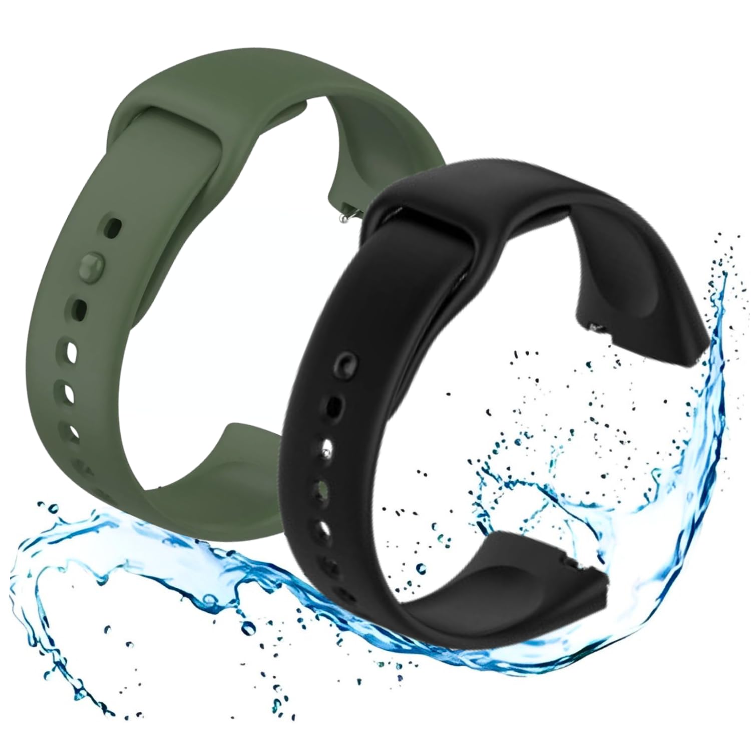 Kapture Sweatproof Replacement Straps Compatible For Redmi Watch 3 Active Straps, Redmi Watch 3 Active Strap, Soft Colorful Silicone Wristband Adjustable Band For Redmi Active 3 Smart Watch, 20 mm (B0CSDNHQ5X) Amazon Price History, Amazon Price Tracker
