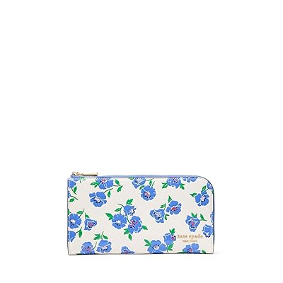 Kate Spade New York Devin Springtime Blooms Zip Around Continental Wallet Wallet Women