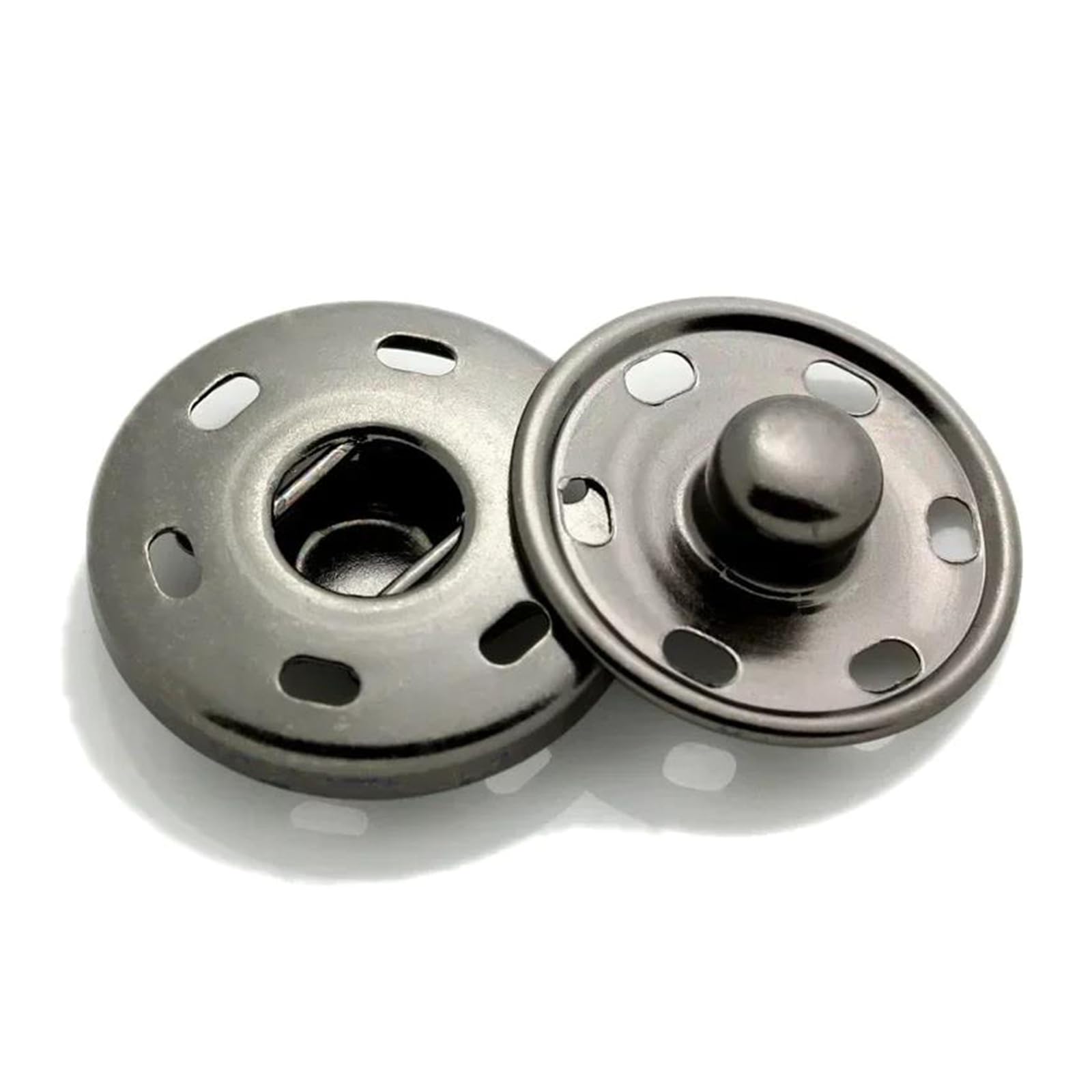 20Sets 8-30mm Invisible Metal Press Studs, Snap Fasteners Button for Sewing Shirt Coat DIY Accessories,23mm