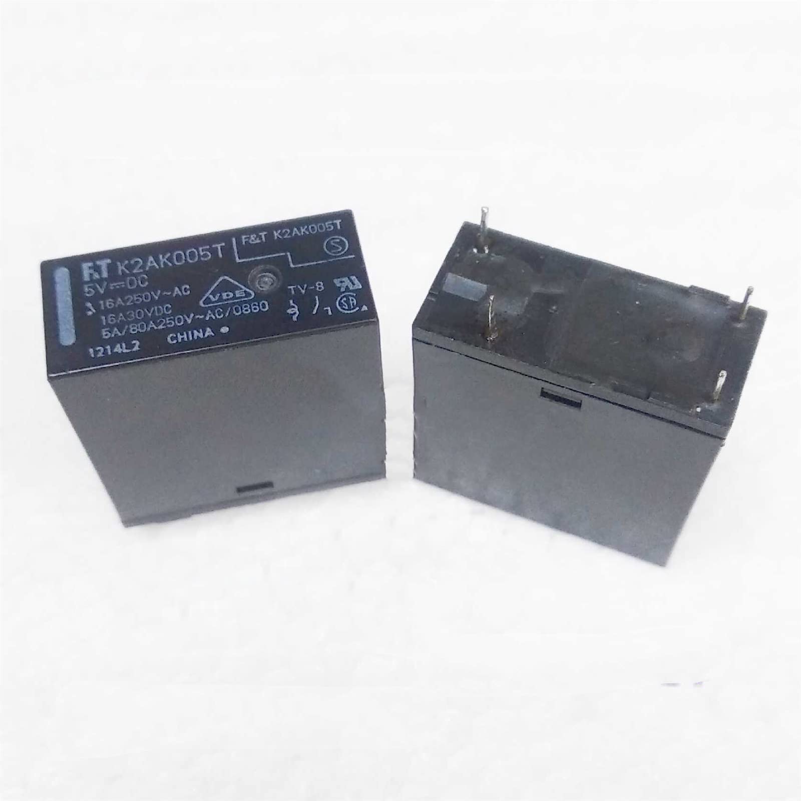 Relais K2AK024T 24VDC haute capacité 16A à 4 broches pour commutation stable