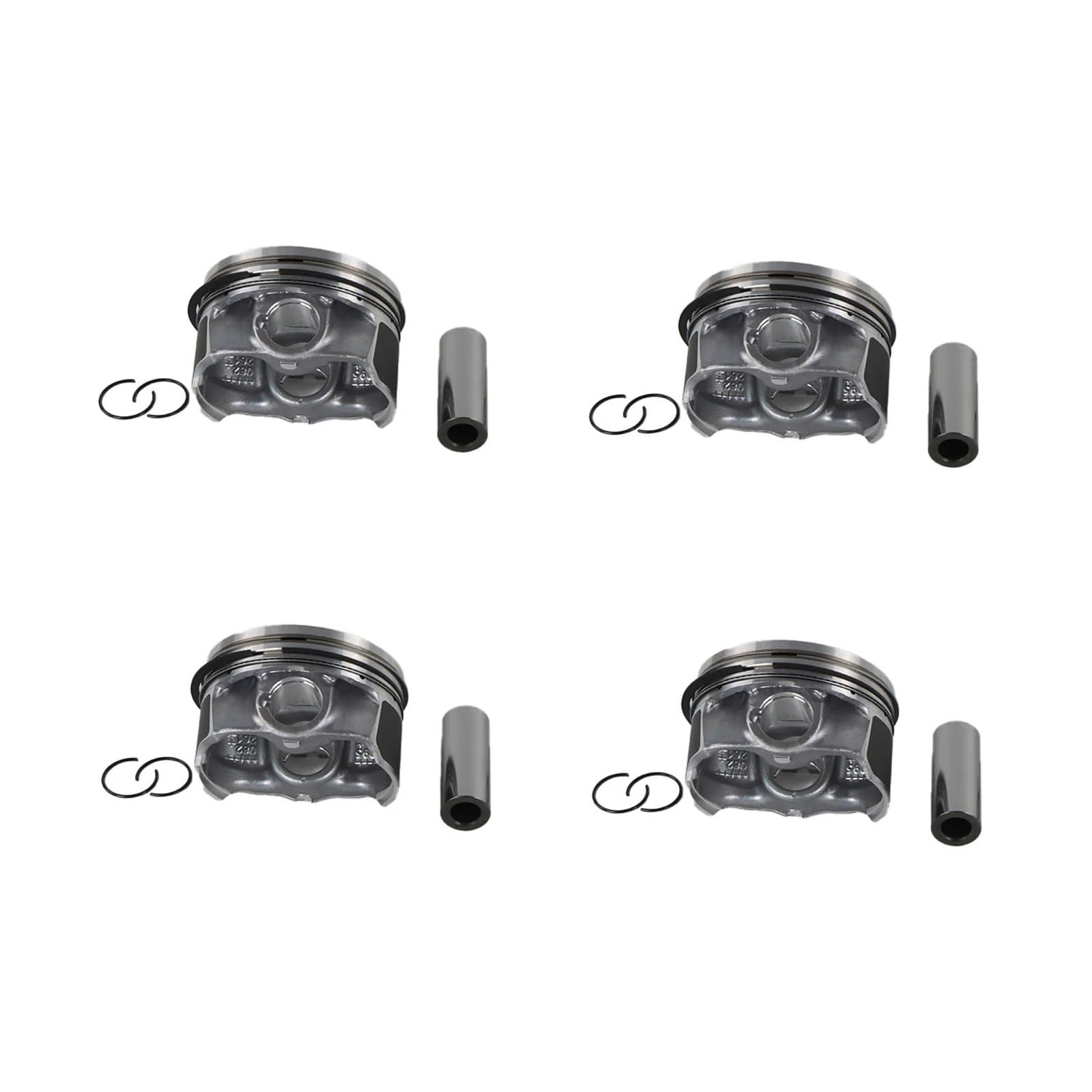 4 szt. Zestaw zespołu tłoka OE 06J107065AS Pasuje do TT A3 A4 Q5 2.0L Zestaw cylindra Zestaw big bore do motocykla