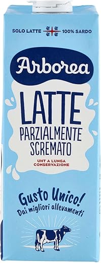 Arborea Latte Parzialmente Scremato UHT, 1L
