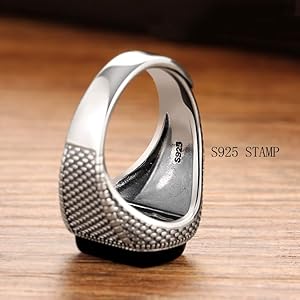 【LURAKU】silver925 ring Loyalty Adjustable Unisex Silver Ring - Silver