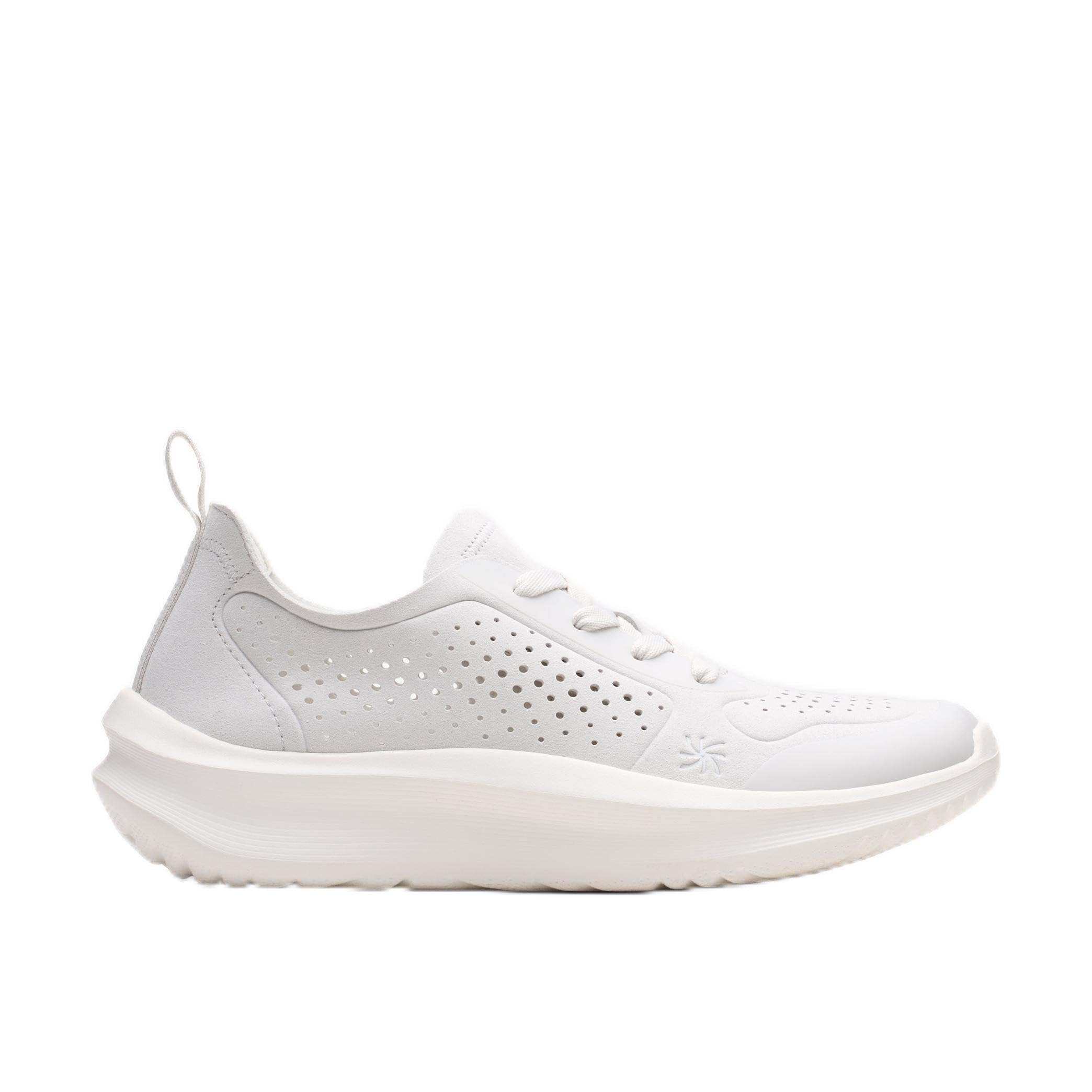 Clarks Women's Solevana Tie, Off White, 7.5 UK
