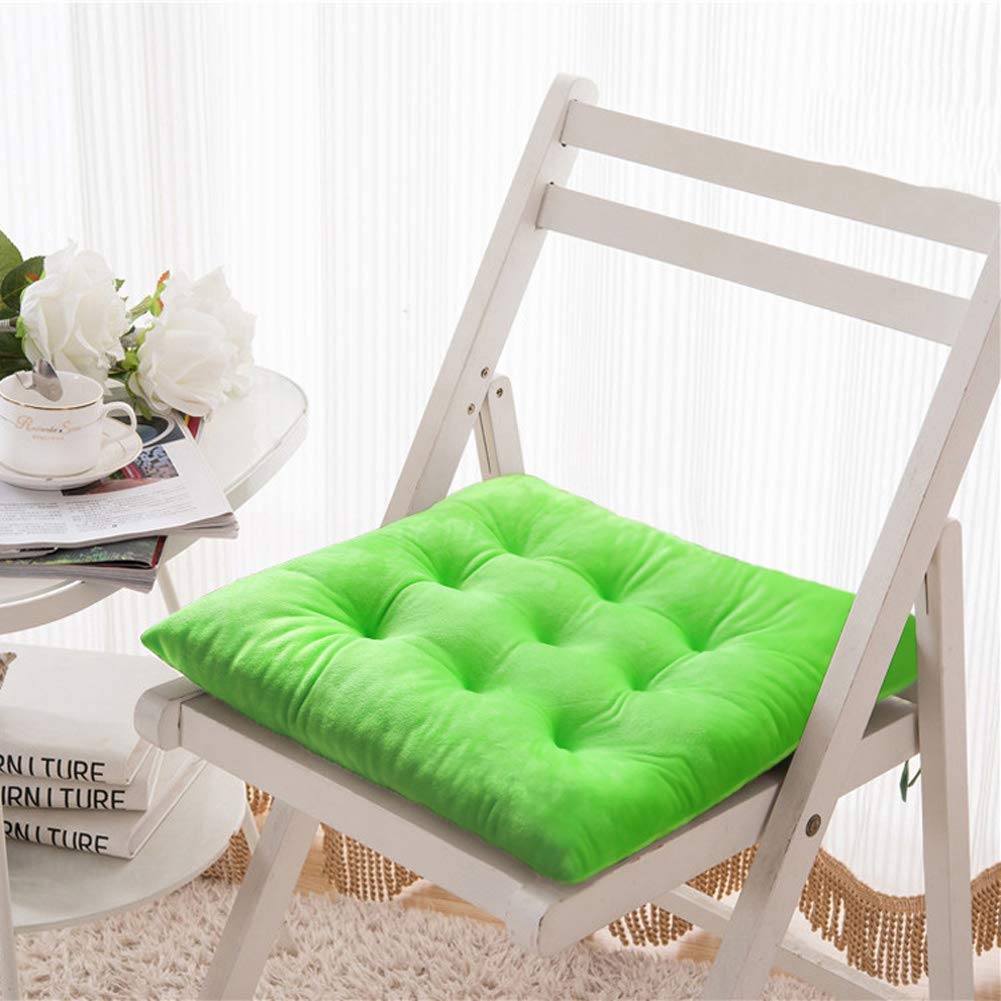 Coussinets de chaise en peluche lot de 4 coussins de siège 40x40