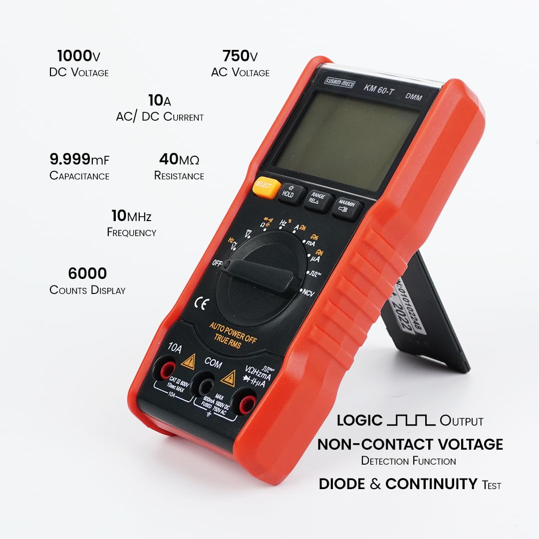 Kusam-meco KM 60-T Digital Multimeter Accurate and Versatile Electrical Measurements 1