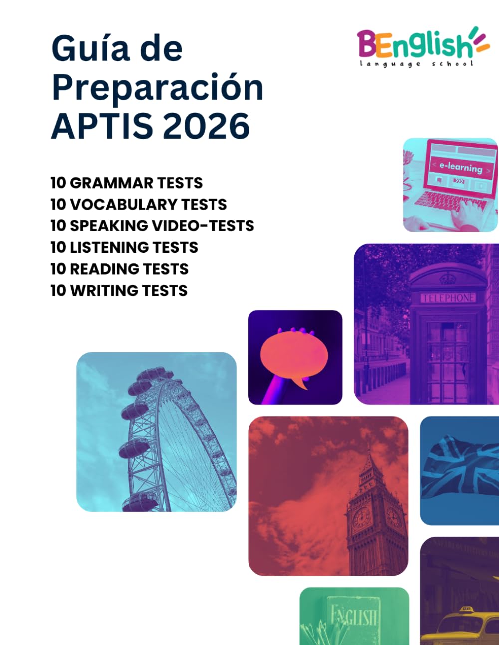 Guía de Preparación para Aptis ESOL: Estrategias, tests y trucos para certificar tu nivel a la primera: Incluye guía gramatical con 60 tests de ... y estrategias de resolución paso a paso.