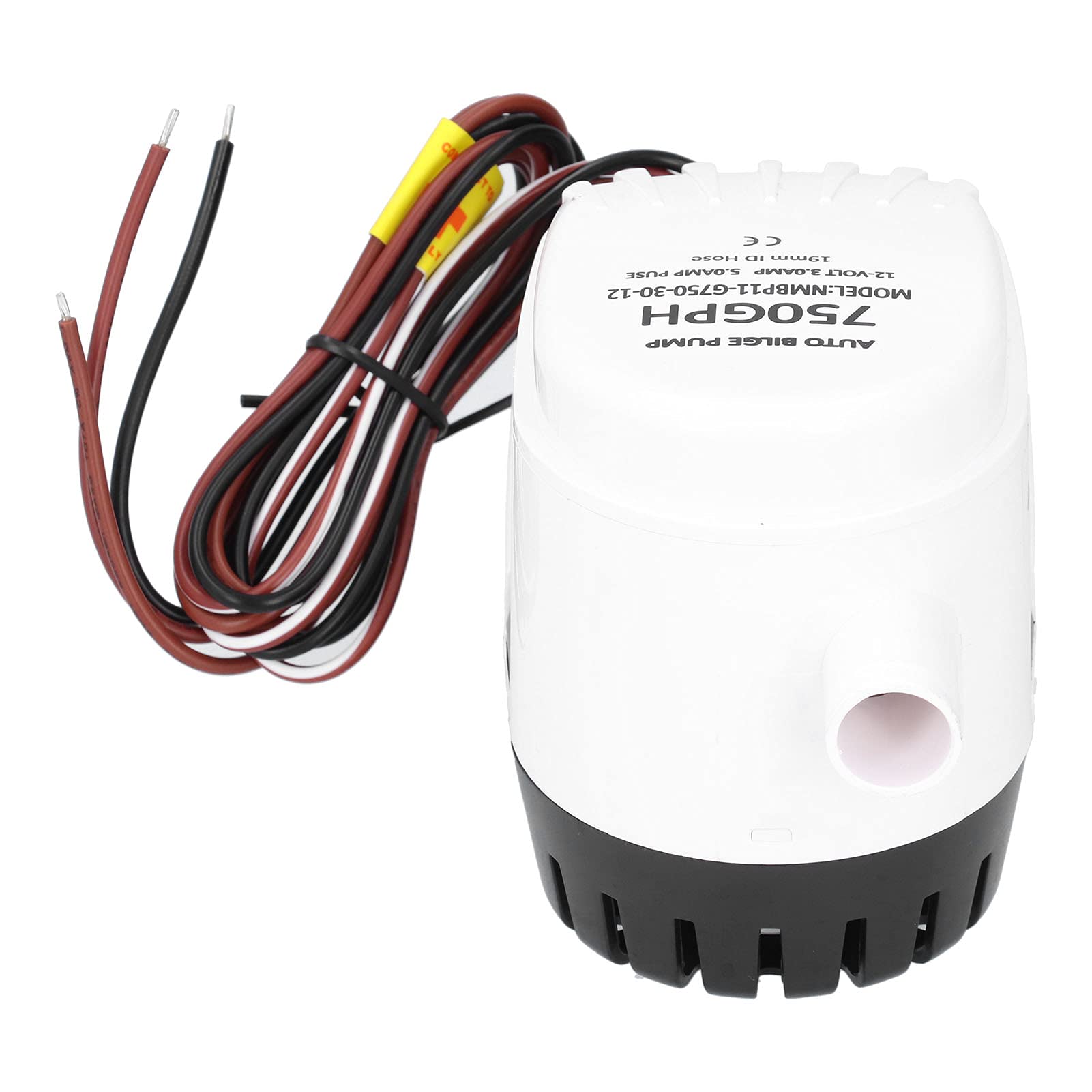 12V 750GPH Automatic Submersible Bilge Pump