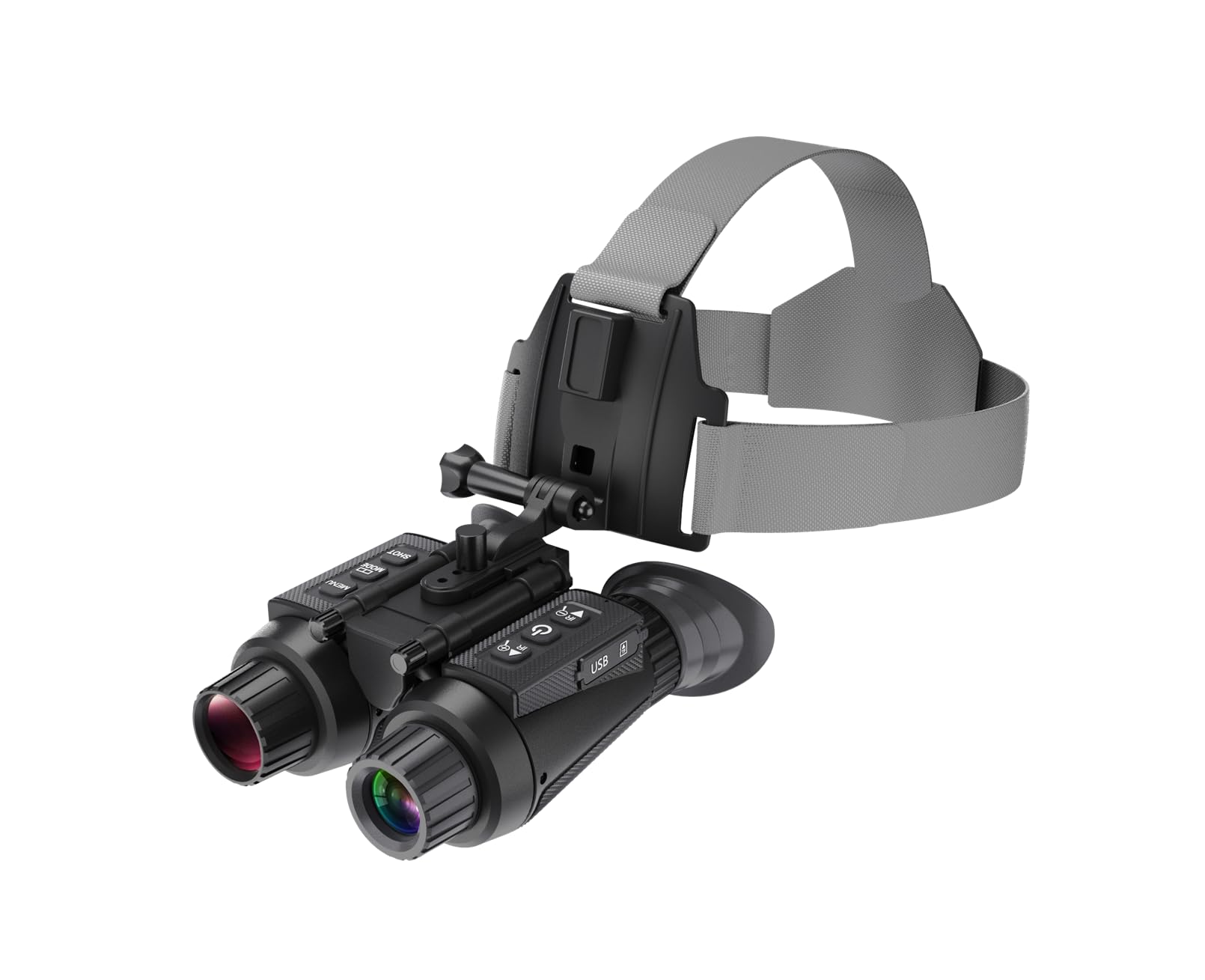 QQJIN Night Vision Goggles for Adults Helmet, Military Tactical 4K Digital Infrared Binoculars for Hunting Wildlife Observation Surveillance,NV8300