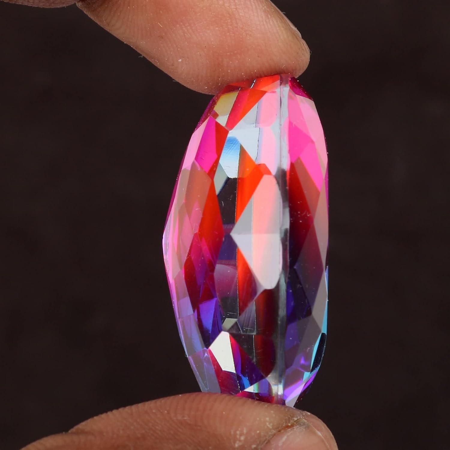 Perfect For Pandent Multicolor Ametrine Mix Shape Translucent Loose Gemstone