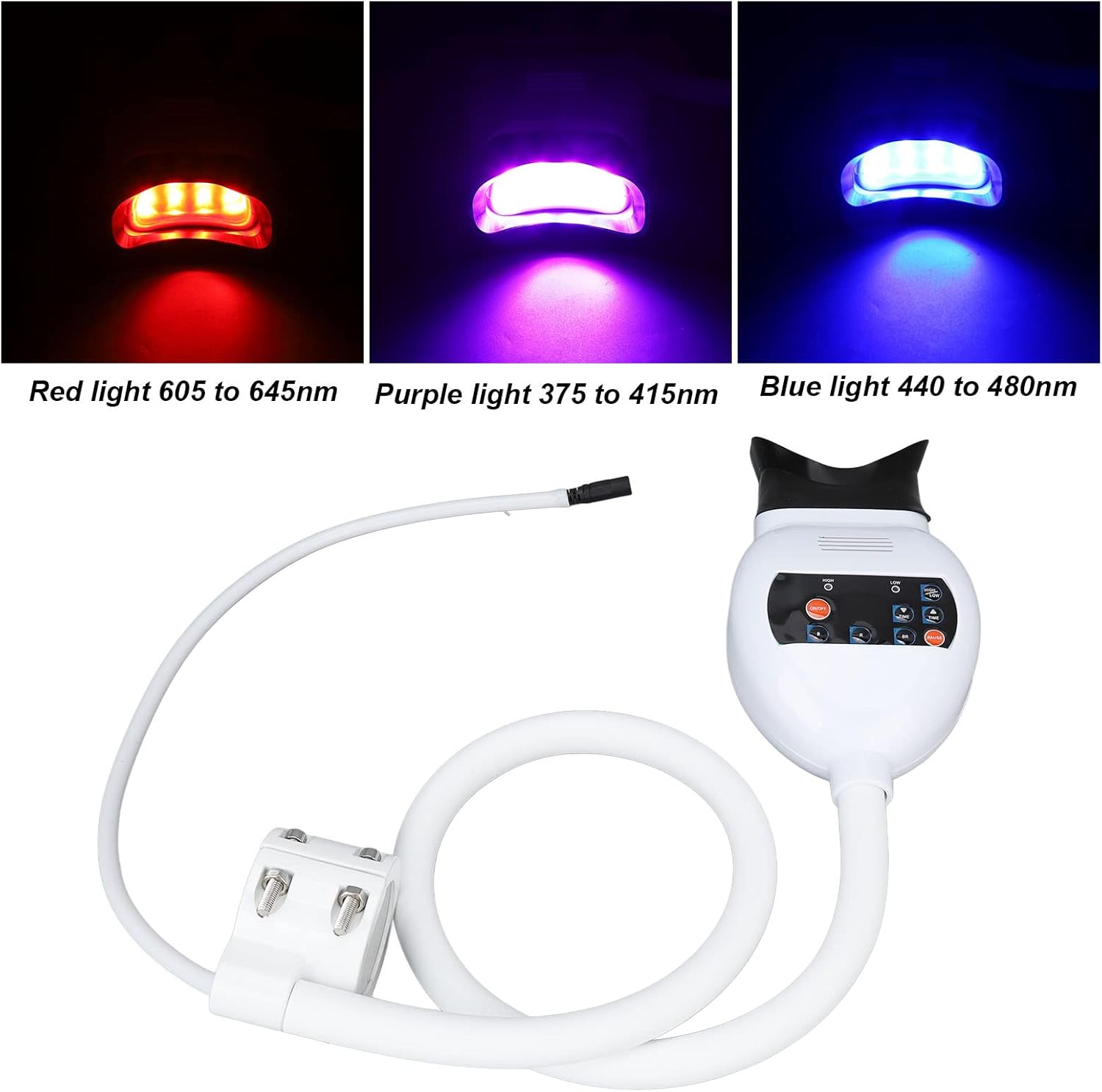 歯のホワイトニング マシン ファン グースネック 歯科医院用の歯のホワイトニング 100 4v Usプラグ チューブ 歯のホワイトニング マシン ファン グースネック 歯科医院用の歯のホワイトニング 100 4v Usプラグ チューブ