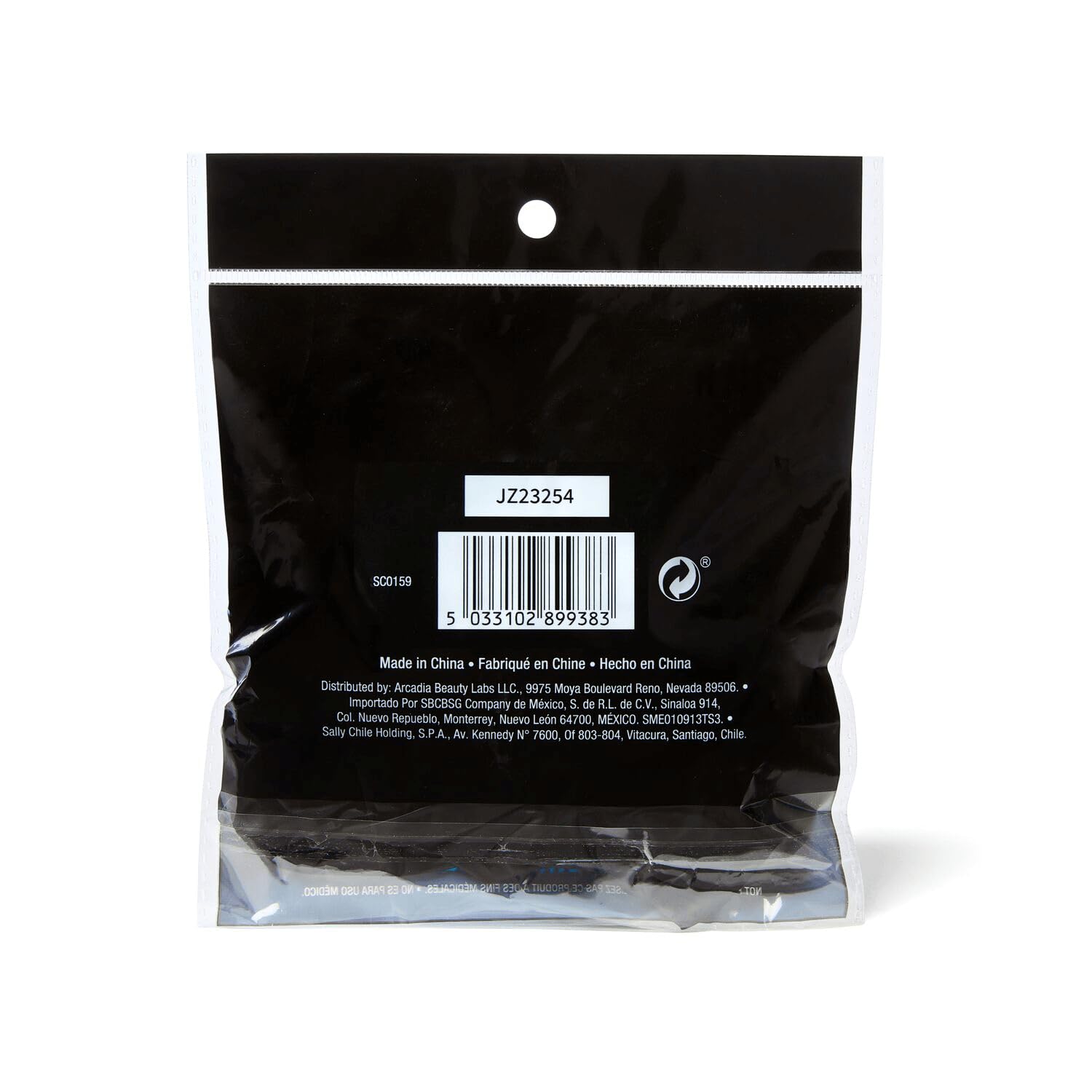 Salon Care 10ct Large Black Nitrile Gloves, Optimal Tactile Usage, Durable & Disposable