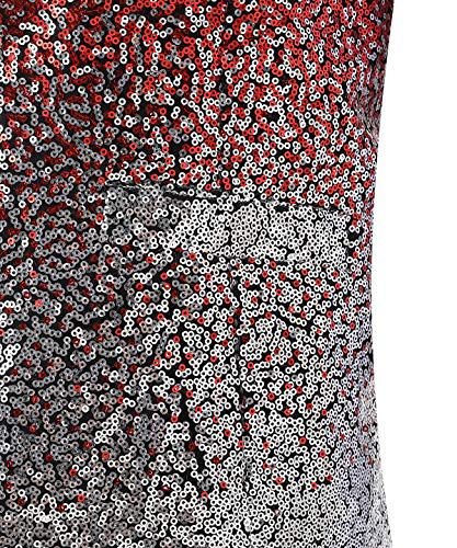 Mens Sequins Blazer Vest Suit Peak Lapel 3 Piece Vintage Gradient Stage Party Shiny Fashion Tuxedos4