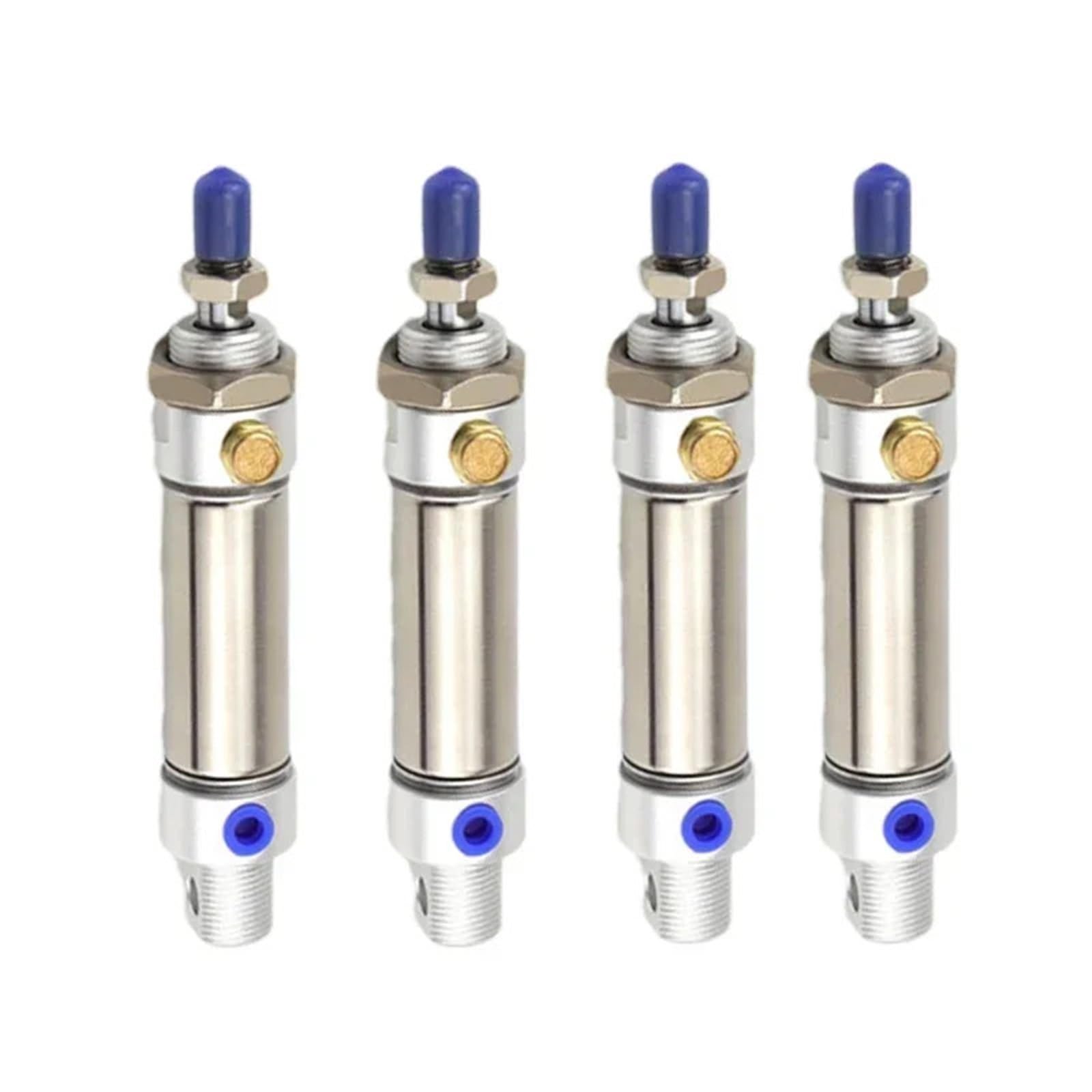 Vérin pneumatique MSA16 en acier inoxydable pour guidage précis