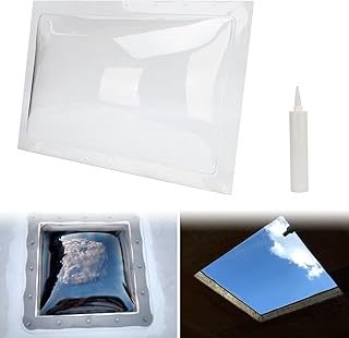 GEATaaT RV Skylight Outer Dome,18"x26" OD Universal Skylight Fits All Standard 14" x 22" Skylight Openings Replacement Travel Trailer RV Camper Truck Replace# SL1422C (Clear)