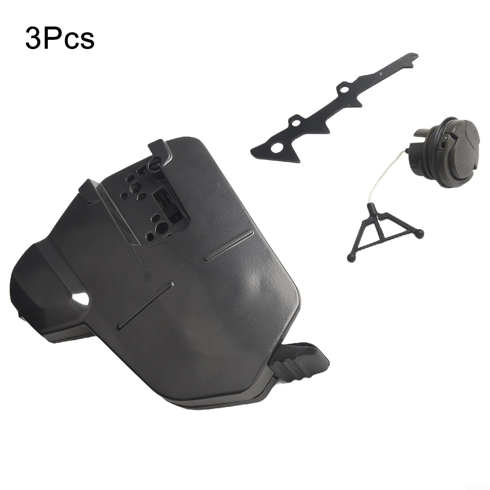Kit de couvercle d'embrayage pour tronçonneuse avec bouchon de gaz et chien d'abattage pour 550Xp 550Xpg 560 Remplace 505199005 Gris Plastique Métal pour bûcheron extérieur