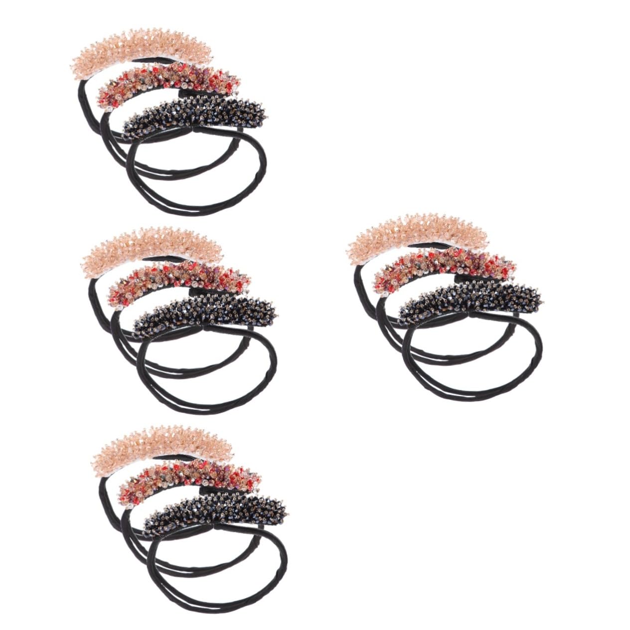 Healeved 12stücke Haarbun-maker Für Mädchen Und Frauen Twisted Hair Bun Shaper Für Kreative Frisuren Für Alltag Und Besondere Anlässe Vielseitig Einsetzbar Verschiedenen Outfits