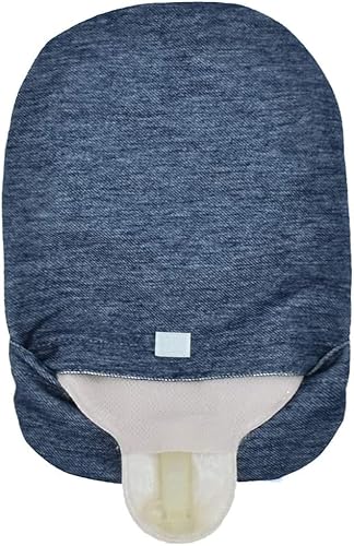 Miniatura 7 de Funda de bolsa de ostomía desodorizante elástica D con tapón de cordón (F, estilo denim)