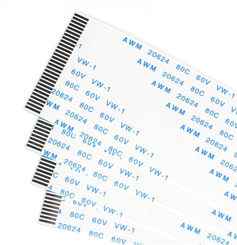 UV & DTF Printer XP600 Printhead Cable – 40 cm Flat Data Cable for Epson Printheads