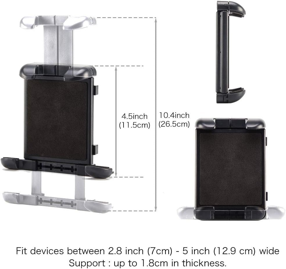 Tablet cradle dimensions and compatibility
