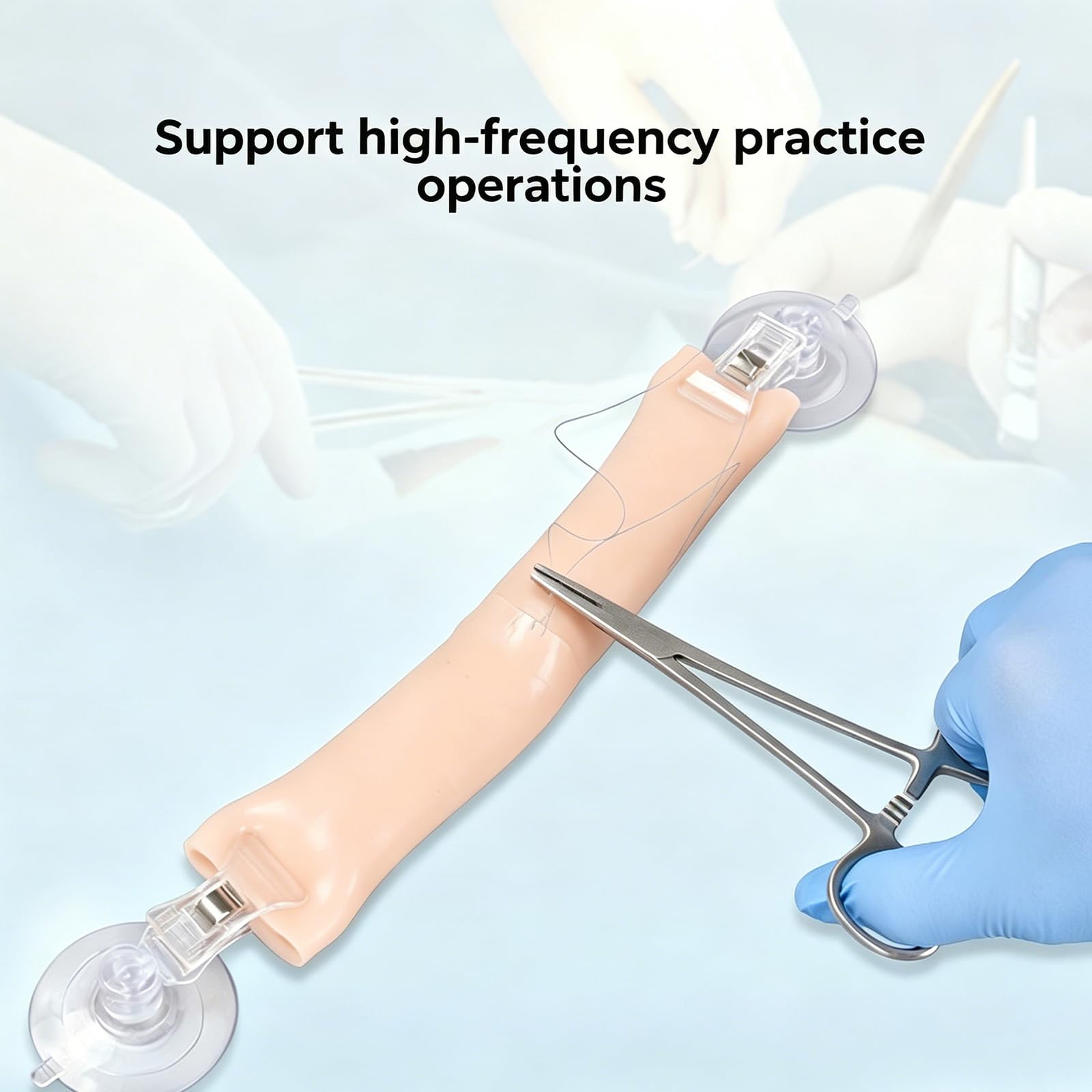 Kit Pratica Sutura Intestinale Silicone Medico Simulare Anastomosi-Model