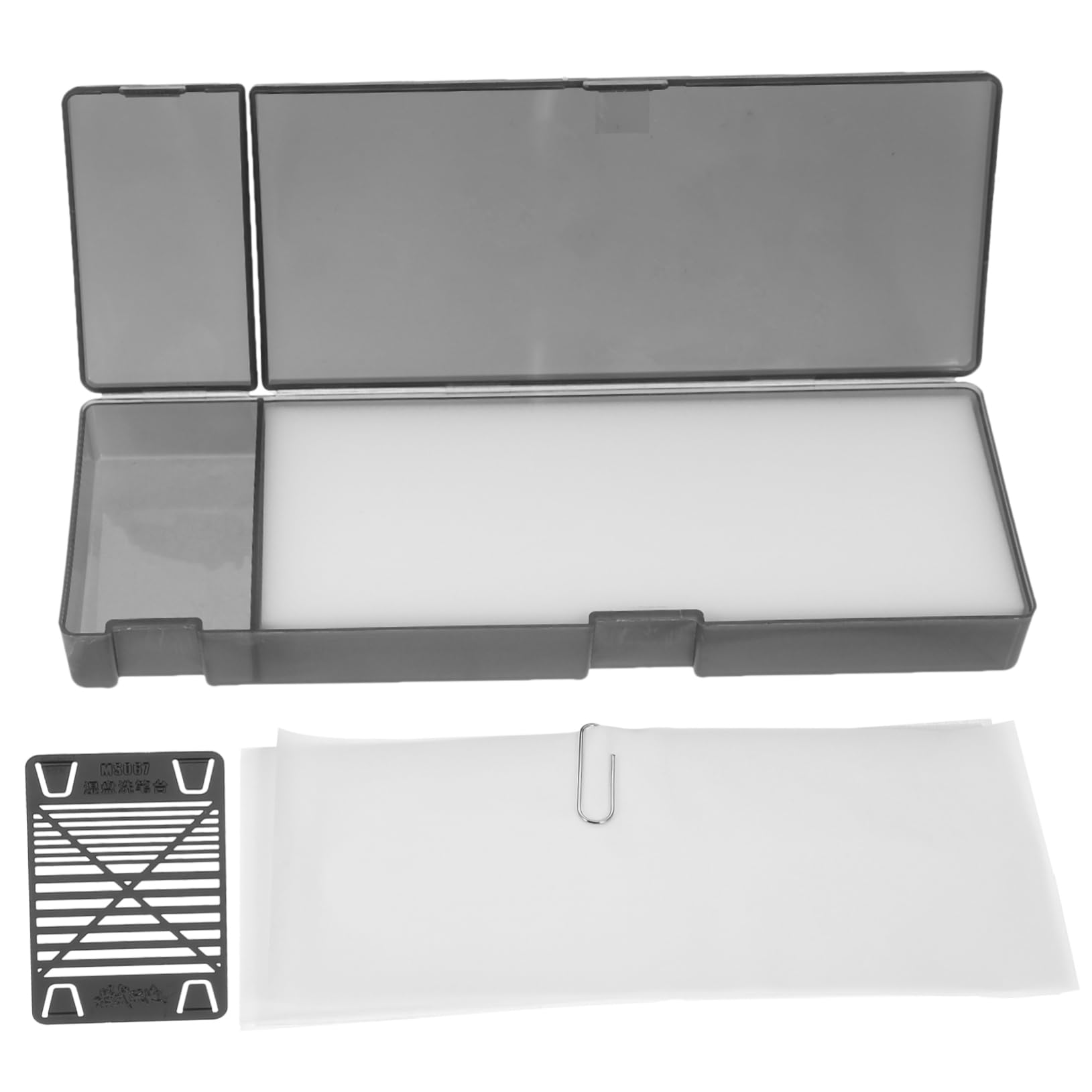 5 Ensembles Palette Humide pour Peinture de Palette de Pigments Hydratante pour Modèles Outil Portable Réutilisable pour Peintres