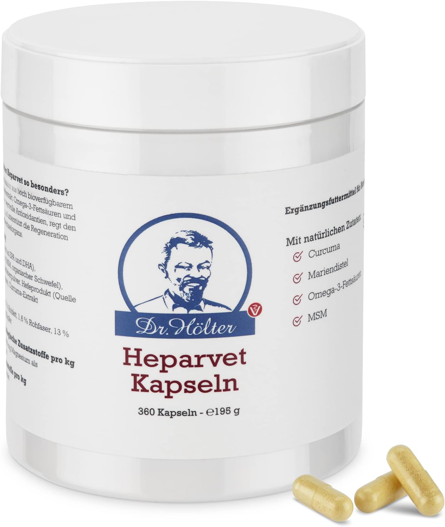 NutriLabs Rascave Hepar Forte Tabletten für Hunde 90 STK. LeberTabletten B Vitamine für