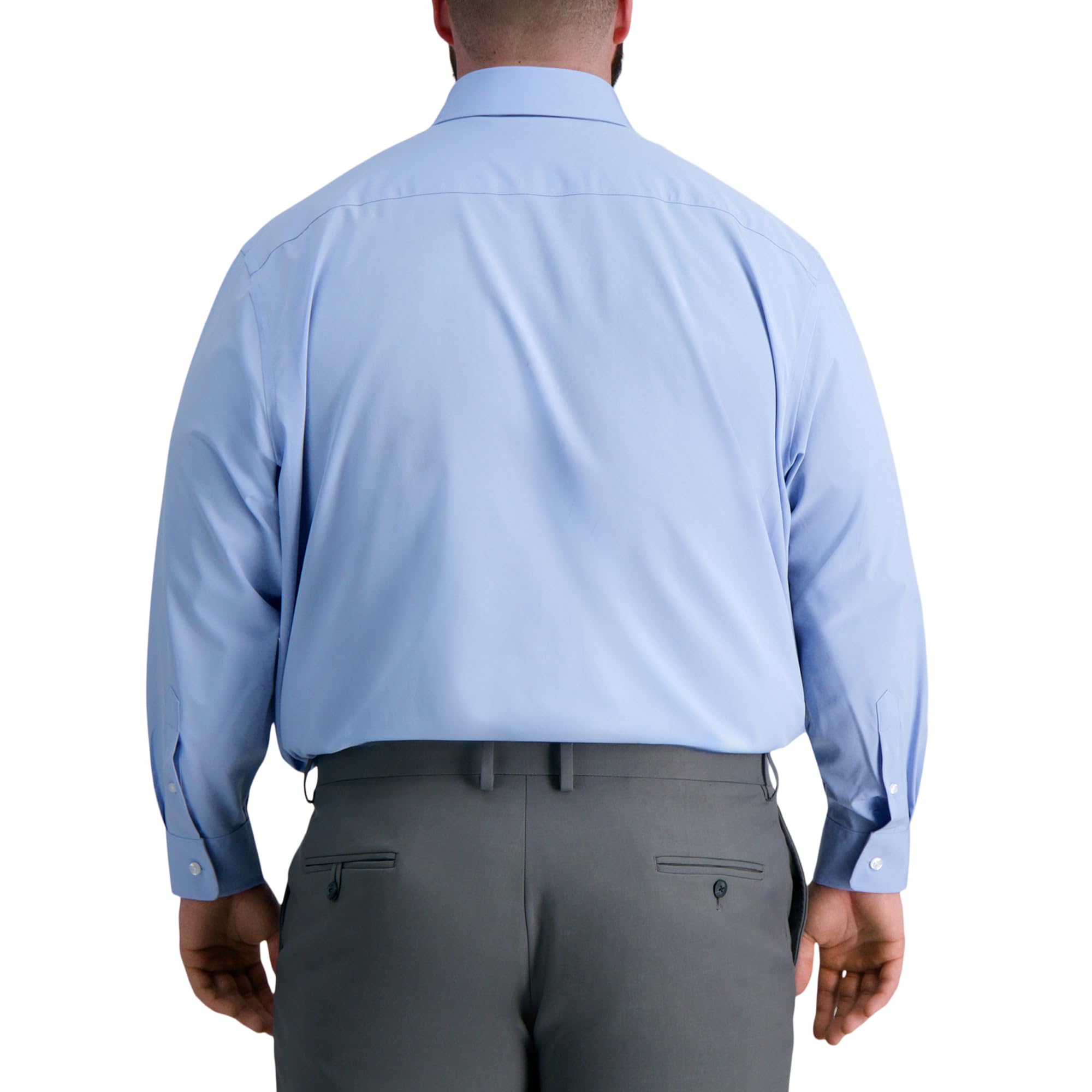Haggar Smart Wash Classic Fit Comfort Stretch Dress Shirt - Taglie Grandi O Alte Smart Wash Classic Fit Comfort Stretch Dress Shirt - Taglie Grandi o Alte Uomo