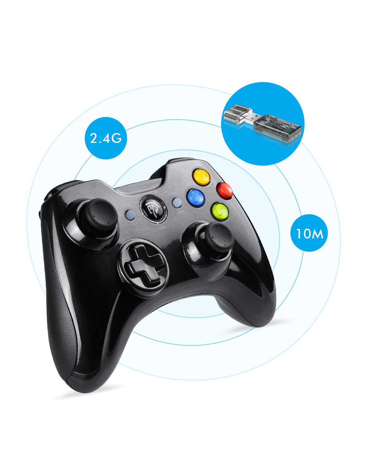 Buy EasySMX Wireless 2.4g Game Controller Support PC (Windows XP/7/8/8