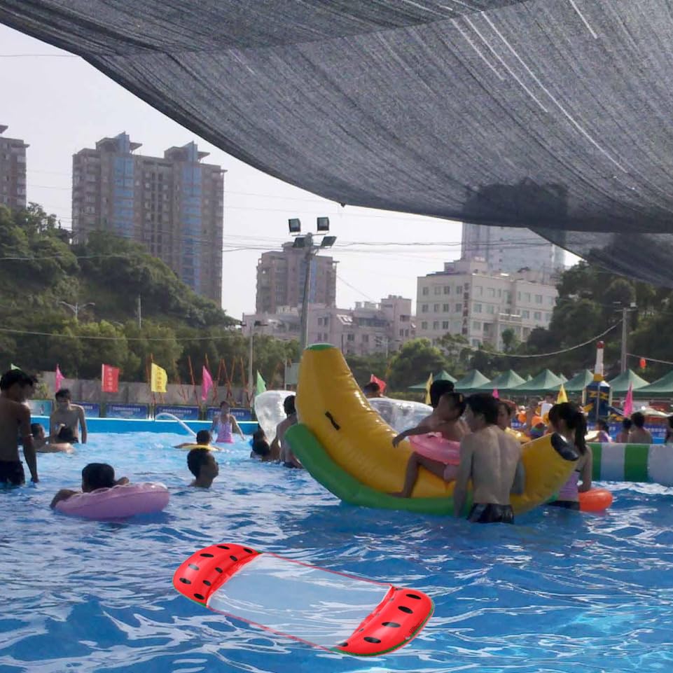 Milisten Inflable Piscina Colchoneta Ergonómica Adultos de Inflar y Almacenar Playa y Piscina