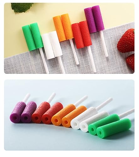 Miniatura 5 de Aligner Chewies, paquete de 12 bandejas de alineación de silicona de grado médico para alineadores Invisalign (rosa)