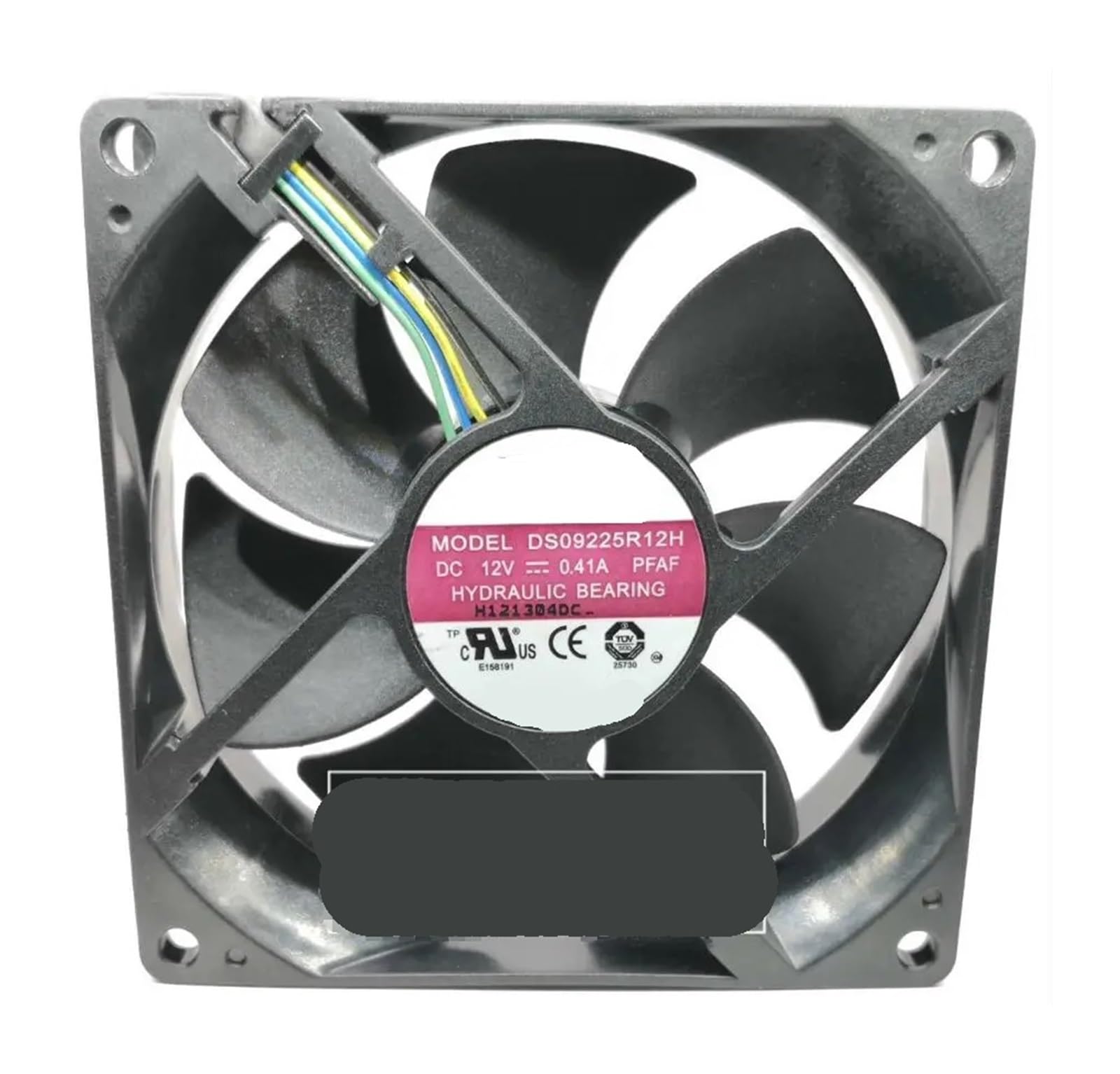 JJKKOZVQF DS09225R12H DC 24V 0.41A 90x90x25mm 4-Wire Server Cooling Fan