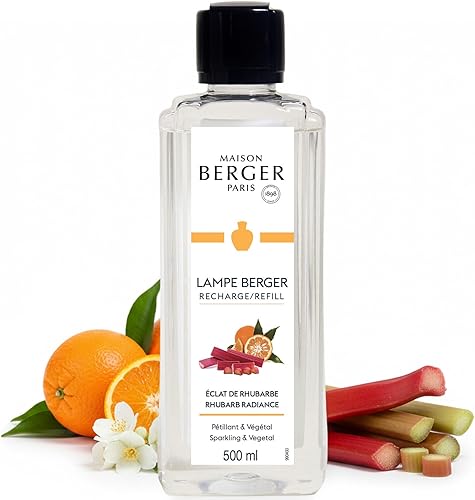 Miniatura 63 de MAISON BERGER Agaves Garden Lampe Berger Recambio, 16.9 fl oz (16.9 fl oz), sistema catalítico 2 en 1, neutraliza olores y difunde fragancia, limón