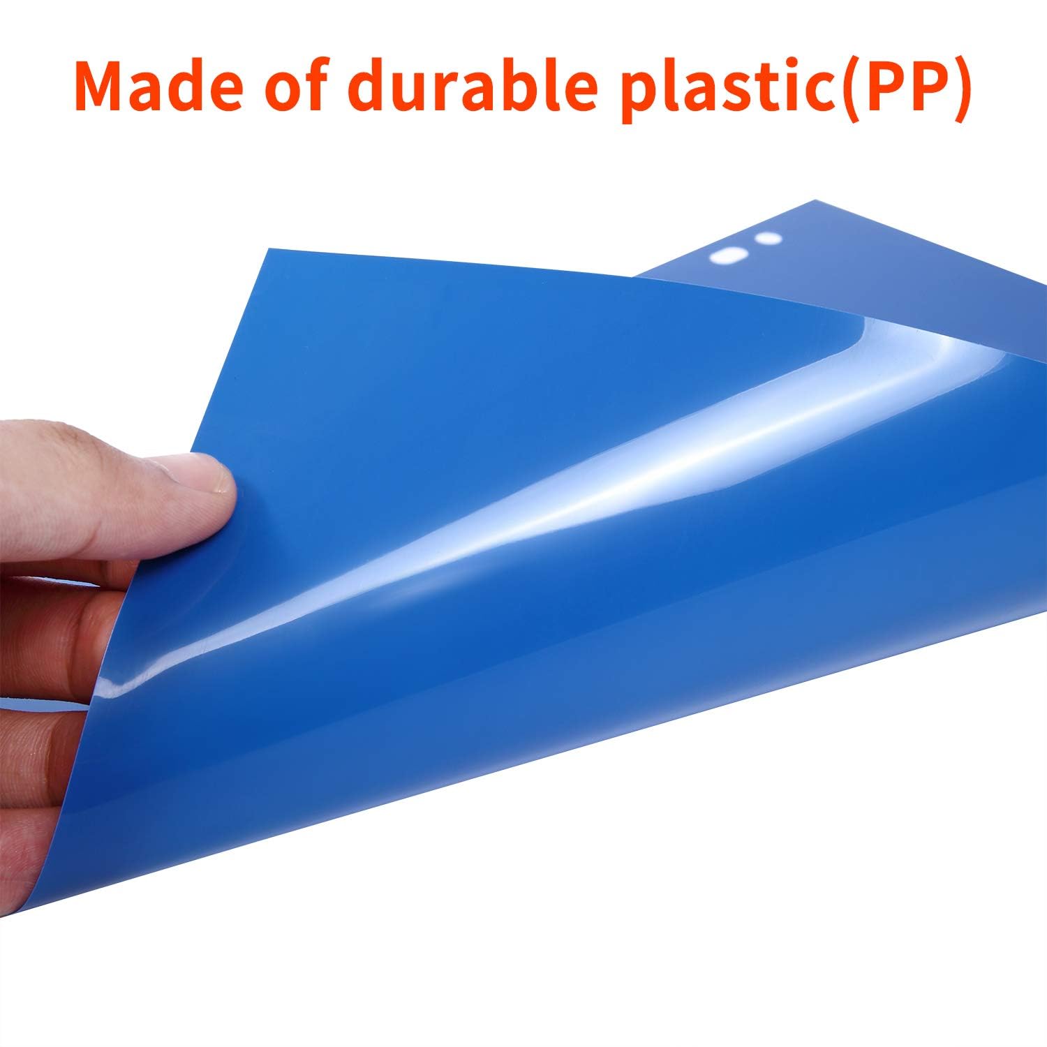 5-Pack A4 31-Part Plastic File Dividers With Tabs 1-31 & Content List - Reinforced 11-Hole Punch