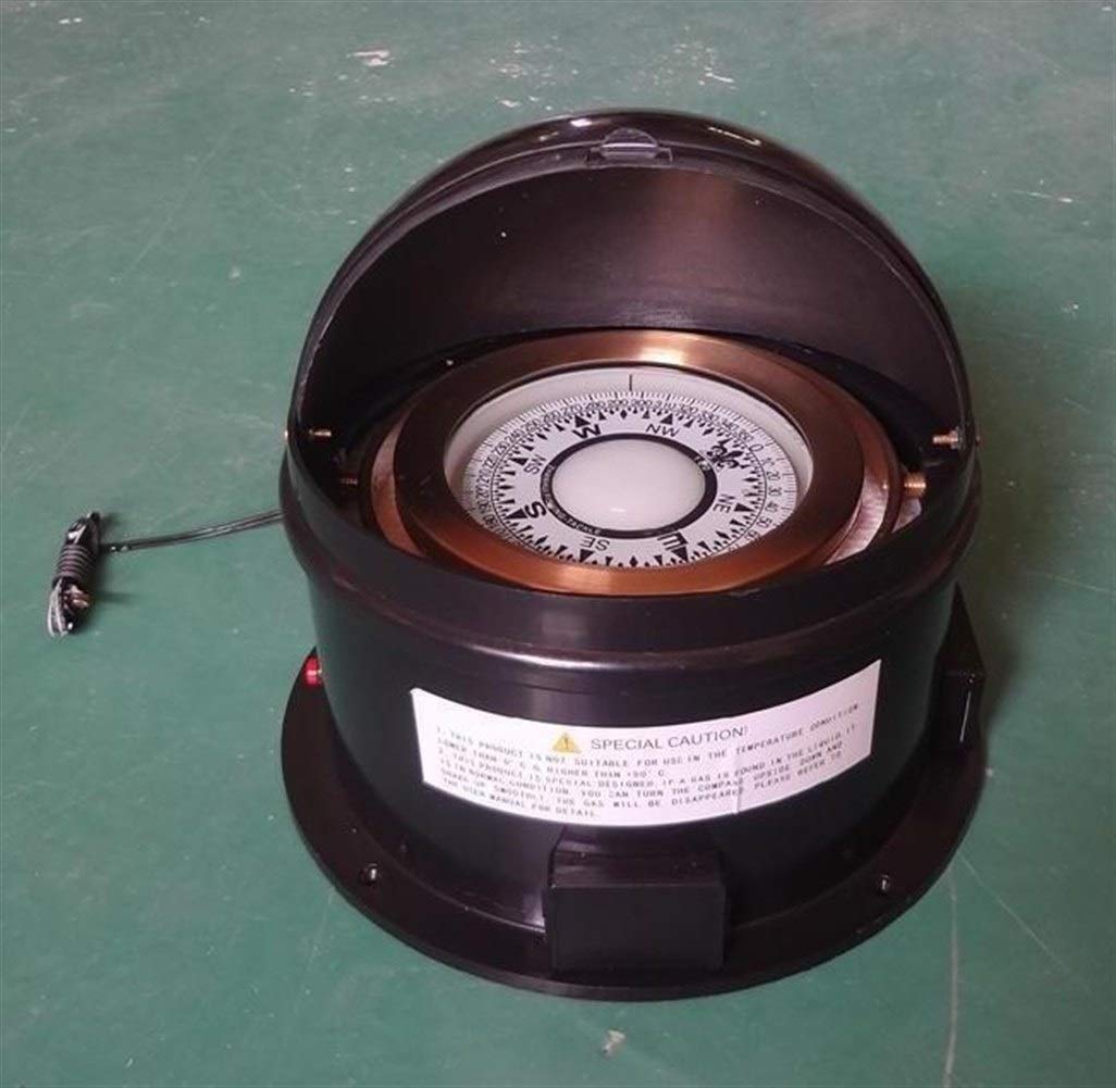 Kompas Magnetyczny kompas plastikowy Case Pełna kompas miedziana 4 cal z lekkim Magnetycznym Magnetycznym kompasem