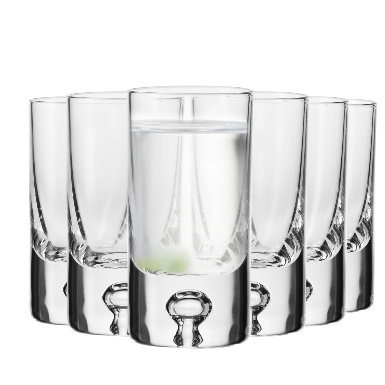 Set De 6 Verres à Whisky Krosno - Collection Mixologie 280 Ml - Verre Haute Qualité Fabriqué En Europe - Base Ornée