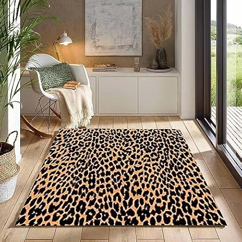 Tapis Léopard Buohwiwe 80x150 cm Cover