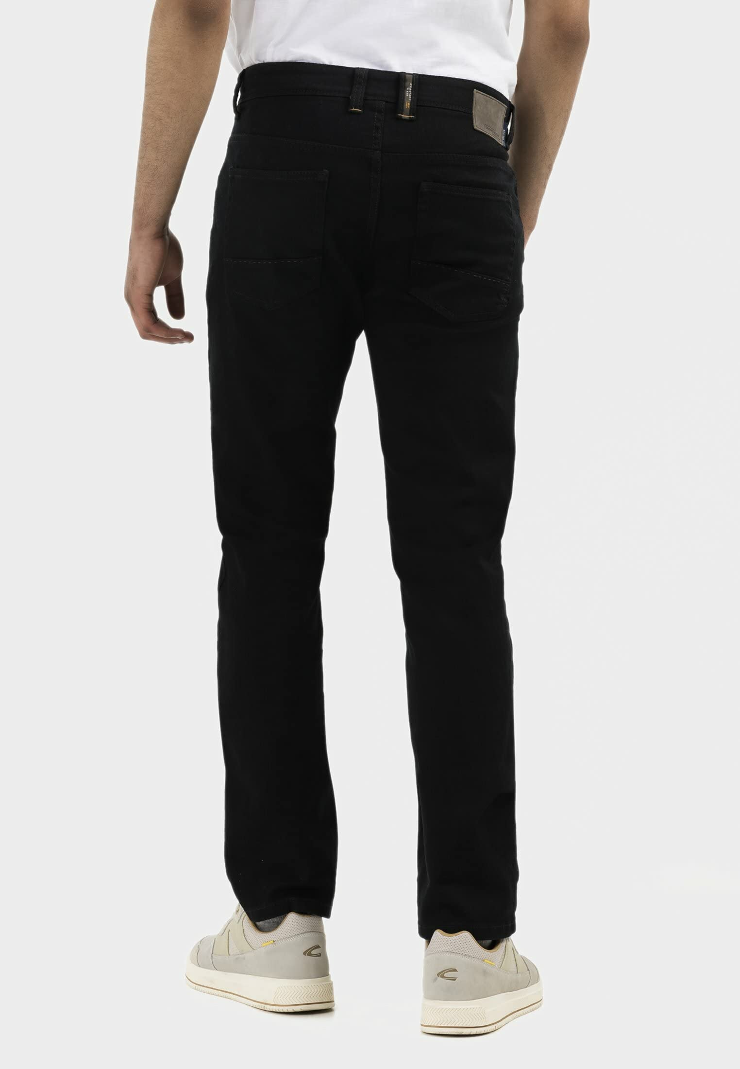 camel active Herren Regular Fit Regular Fit 5-Pocket Jeans | Regular Fit 5-Pocket Denim aus Baumwolle mit leichtem Stretch
