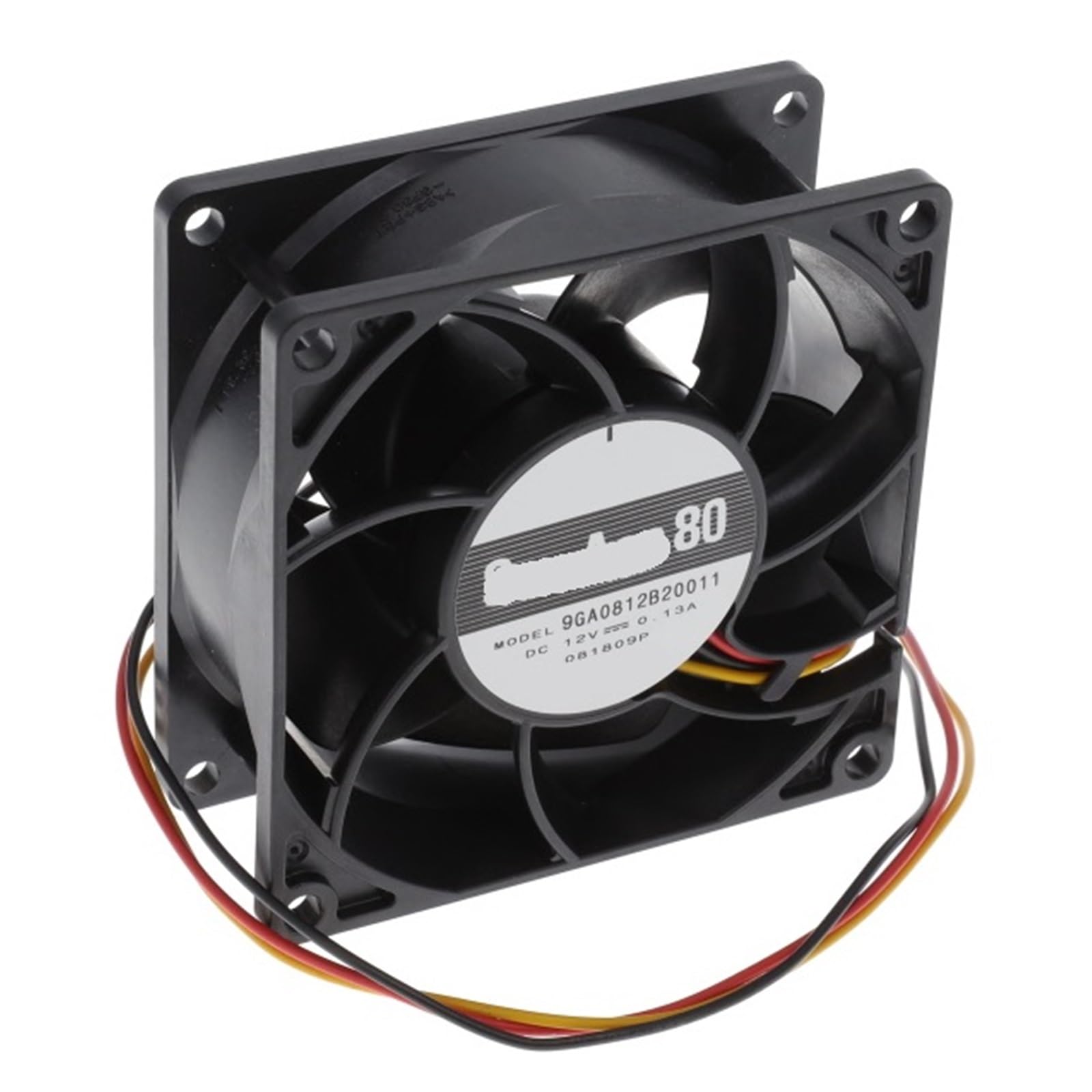 Lzikkgki One Color 9Ga0812b20011 12Vdc Fan 80X80x32mm 1.56W 3Wire