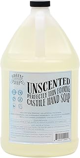 Adams Handmade Soap Thin Castile Foaming Liquid Hand Soap 1 Gallon Refill - Unscented