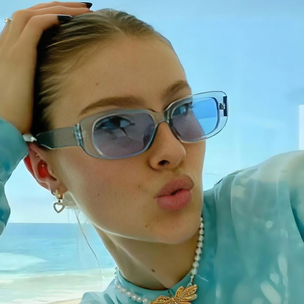 Party Sunglasses Bulk Sunglasses Pack Party Favor Retro Funky Festival Multipack Glasses Set for Women - Image 2