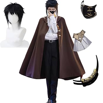 文スト 芥川龍之介 コスプレ 衣装 ウィッグ 文豪ストレイドッグス やつがれ L Amazon.co.jp: 文豪ストレイドッグス 文スト 芥川龍之介 日常服