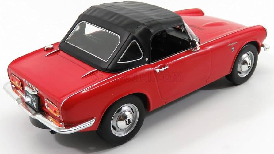 Amazon | TRIPLE9 1/18 ホンダ S800 1966 ソフトトップ クローズド