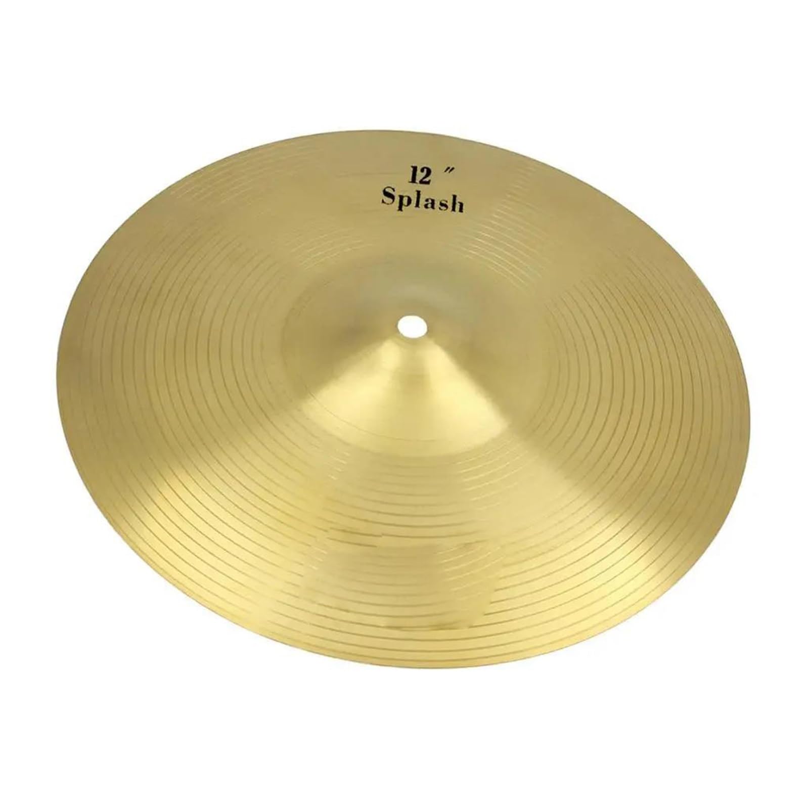 Estándar Platillos Juego De Percusión Tambor Platillo Latón 12 Pulgadas Para Ensayo Y Práctica De Banda