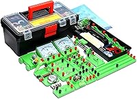 Vista 1 de Circuit kit for Kids,Kids Experiment kit, School Science Labs,Circuit Learning Starter Kit,Electric Circuits for Kids,for Kids School Students,Black