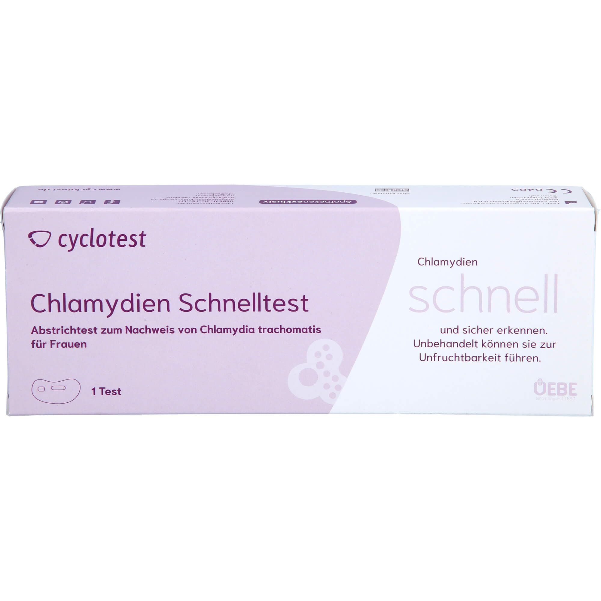 Cyclotest Test de Dépistage Rapide de Chlamydia