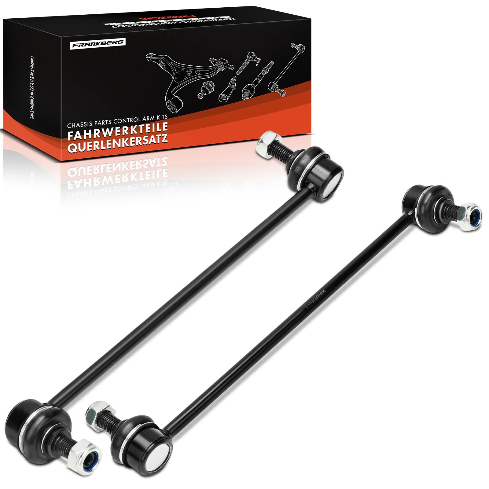 Frankberg 2x Koppelstange Vorderachse Kompatibel mit Carens IV 1.6L 1.7L 2.0L 2013-2024 Replace# 54830A4000