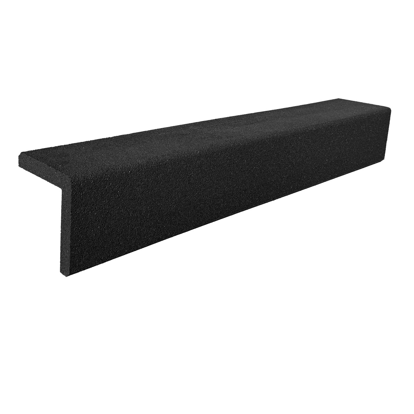 Paraspigolo protezione angolare in gomma spessore 2,5 cm Nero