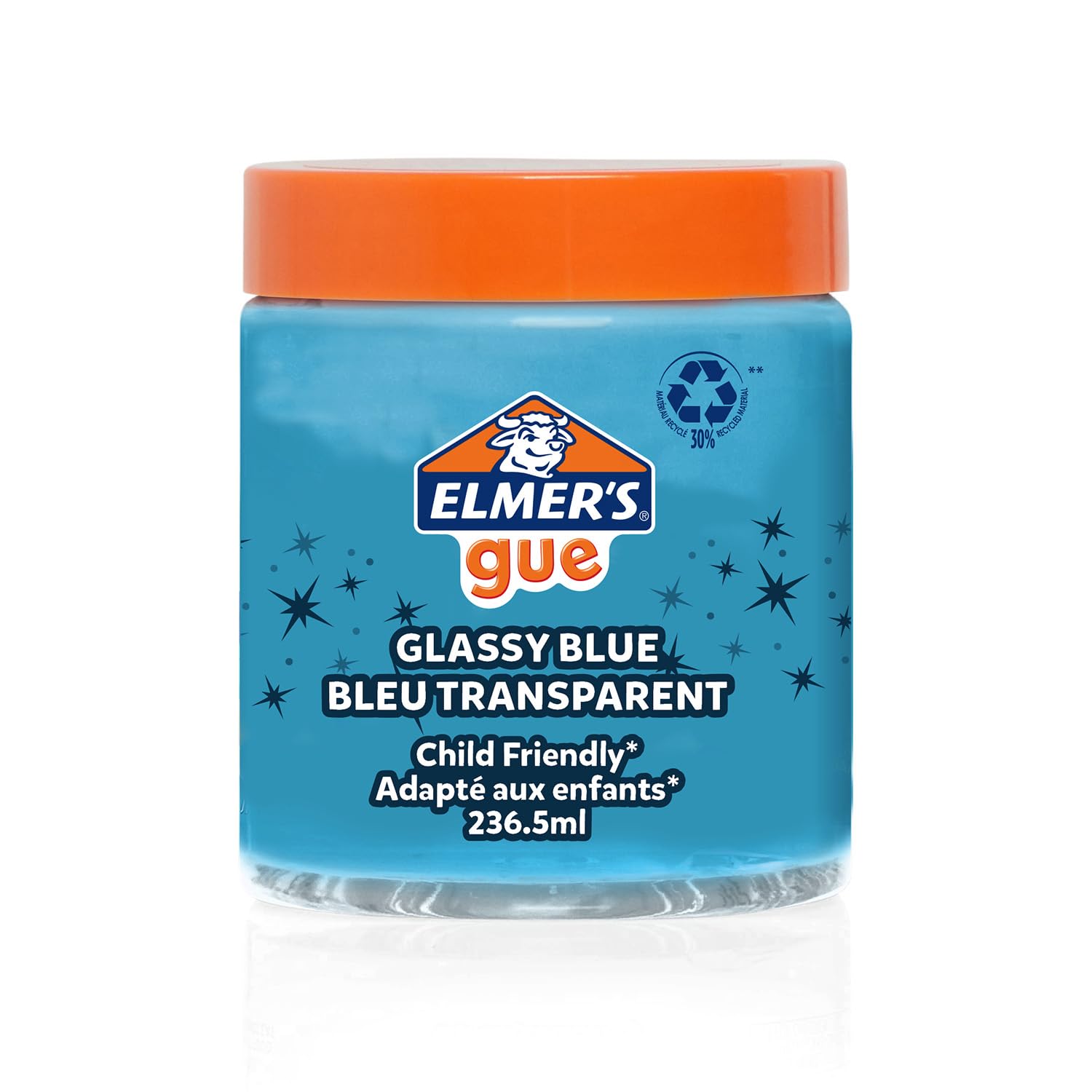 Amazon.co.jp: ELMER'S エルマーズ カラーグー ブルー スライム 236ml