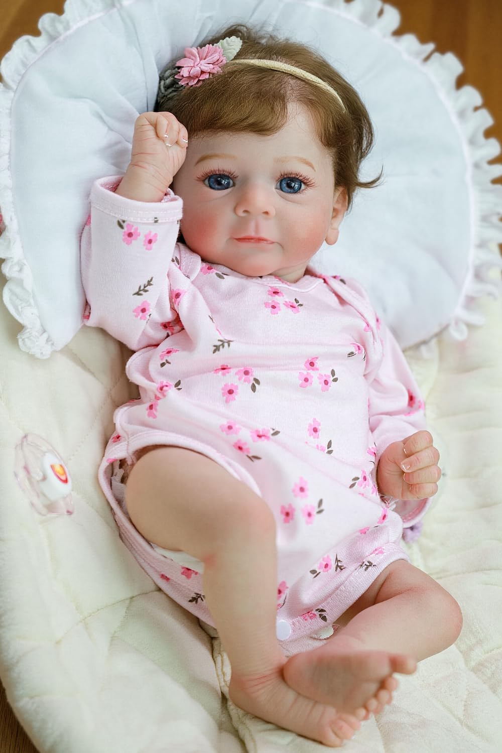 【リボーンドール】 FELÍCIA Amazon.com: SCOM Realistic Reborn Baby Dolls Girl, 17-Inch Dolls